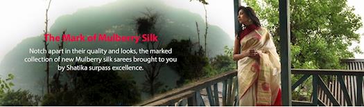 Buy Mulberry Silk Sarees Online