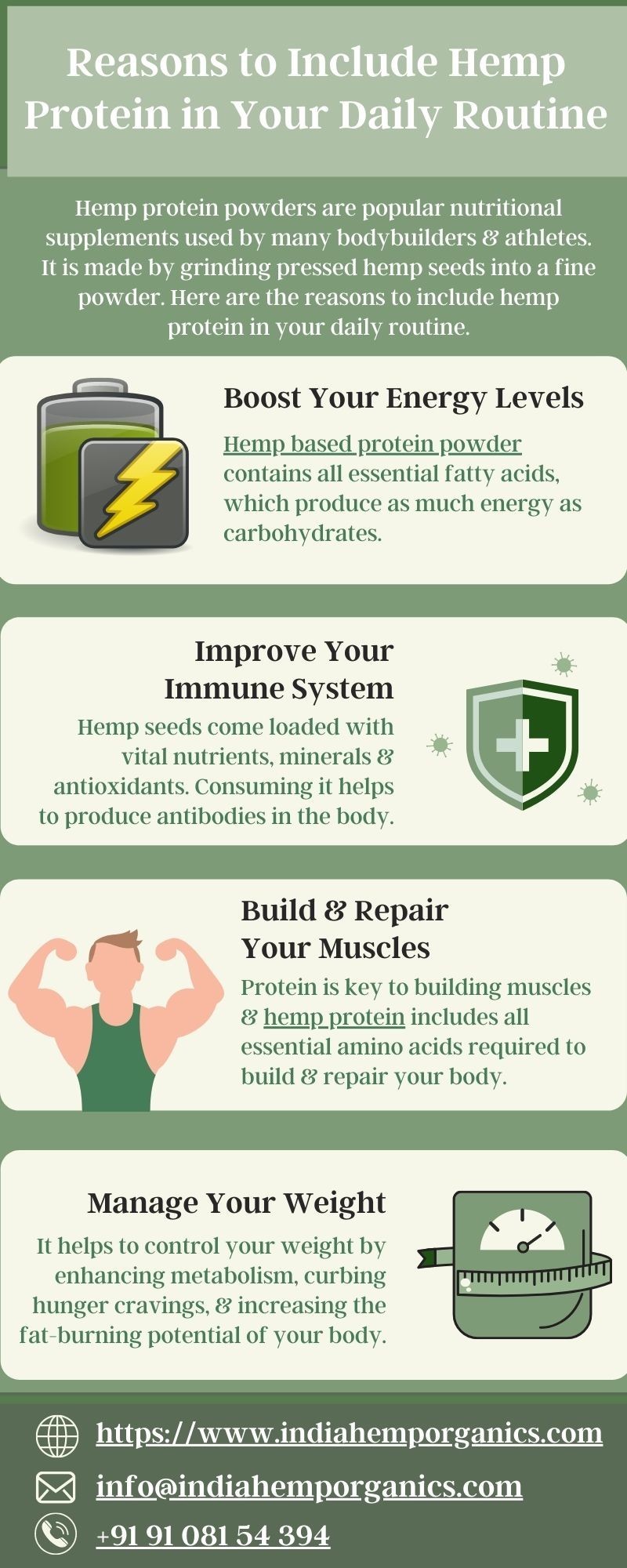 Reasons to Include Hemp Protein in Your Daily Routine
