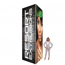 Island SEG Tower Displays for Dominating Trade Show Floors