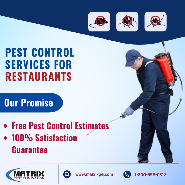 Don’t wait until it’s too late. Protect your restaurant and your customers with our professional pes