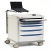 Computer-Ready Bedside Cart