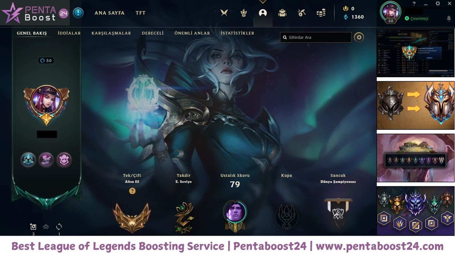 Best League of Legends Boosting Service | Pentaboost24