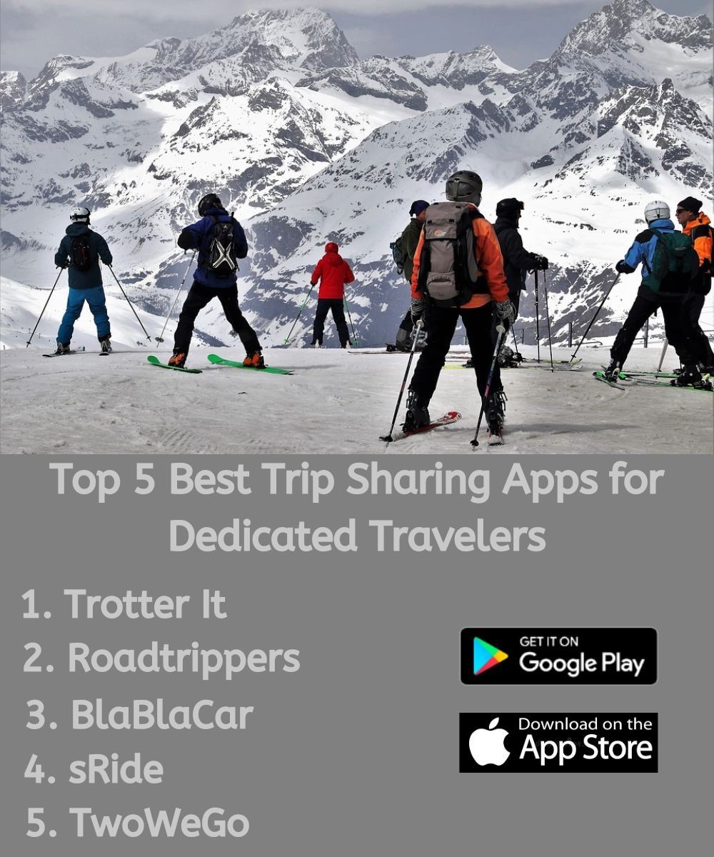 Top 5 Best Trip Sharing Apps for Dedicated Travelers