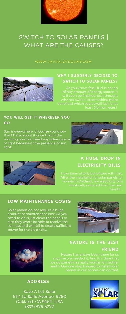 Switch to Solar Panels | what are the Causes?
