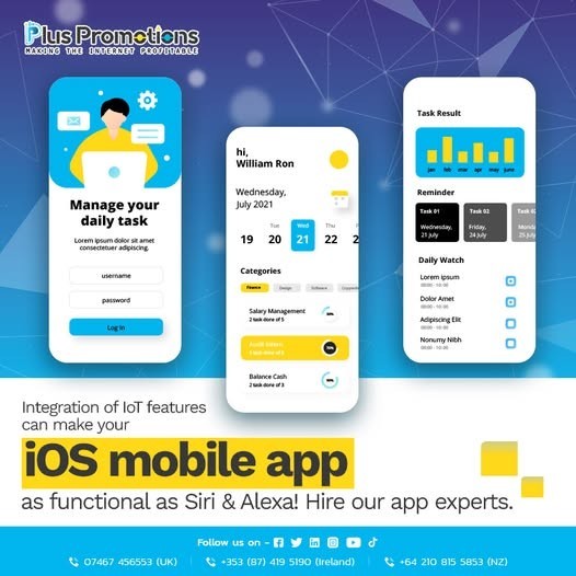 Ios Mobile App Development | App Experts | Plus Promotions UK Limited