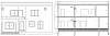 Elevation and section plan of house with details in AutoCAD 2D drawing, CAD file, dwg file