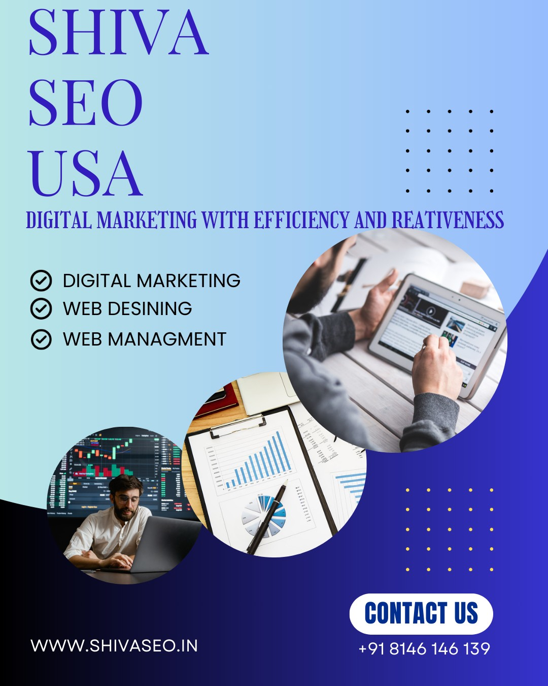 Looking to grow your business online? Shiva SEO helps businesses rank on Google’s 1st page with prov