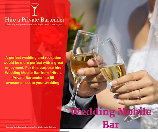 Wedding Mobile Bar- We Make Your Special Day Memorable