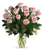 Just Because Flowers and Gifts Long Stem Roses in Vase