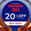Happy Juneteenth! Get 20% Off on Pet Supplies + Free Shippping in USA 