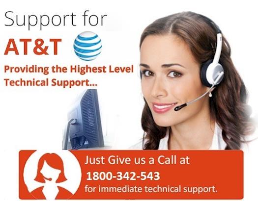 At & T-Email Support Number 1800-342-543
