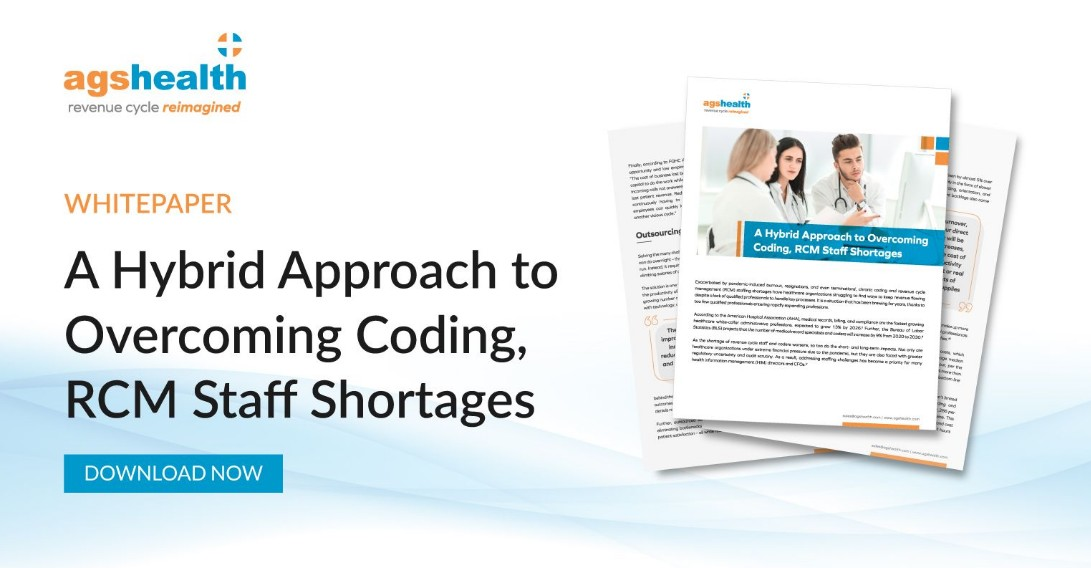 Hybrid Approach to Overcoming Coding, RCM Staff Shortages