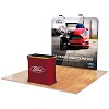 Tension Fabric Display Booth with Custom graphics | Tent Depot