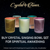 Buy Crystal Singing Bowl Set for Spiritual Awakening.