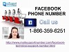 Make a Call at Facebook Phone Number 1-866-359-6251 to Manage Your FB Page