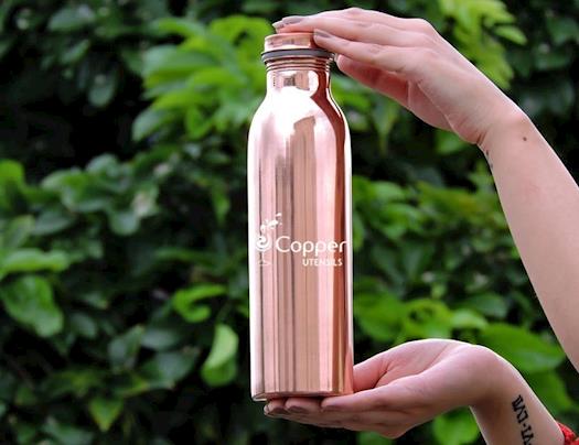 Pure Copper Water Bottle 