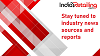 Stay tuned to industry news sources and reports