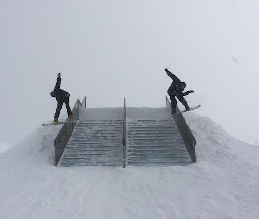 Snowboarding