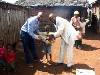 Distributing Food August 2010 