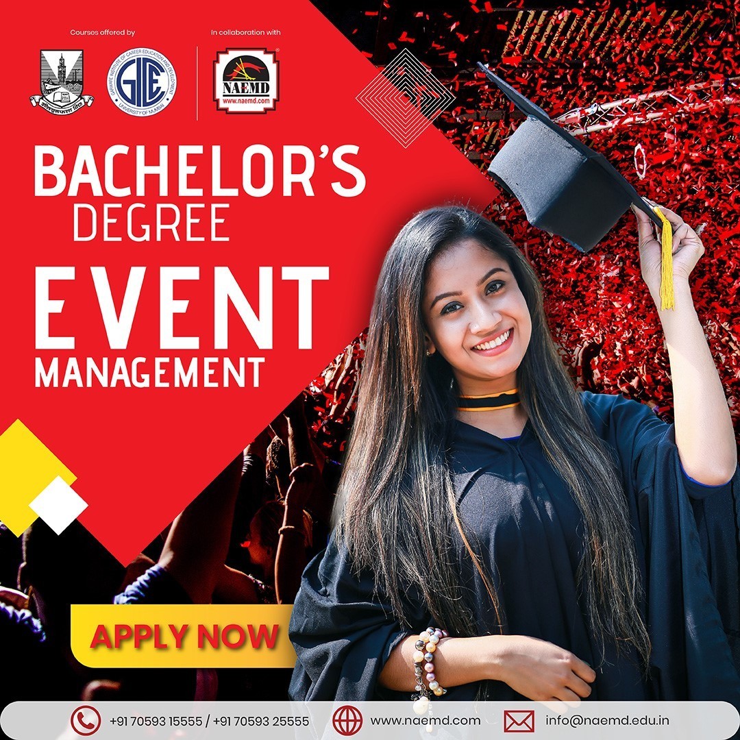 Bachelors Degree Event Management in India