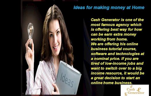 Wonderful Ideas to Earn Extra Money from Home