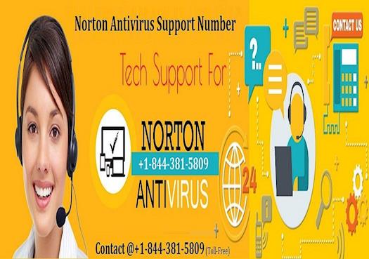 Norton Antivirus Support Number +1-844-381-5809 USA