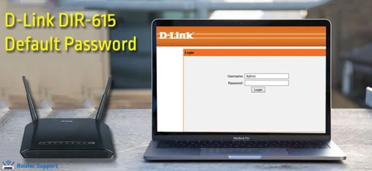 D-Link DIR-615 Default Password