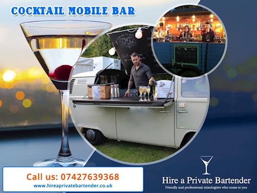 Cocktail Mobile Bar- Enjoy Your Party At Your Place