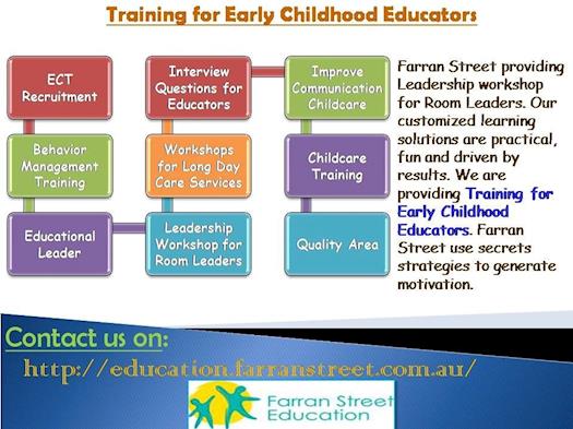 Training for Early Childhood Educators
