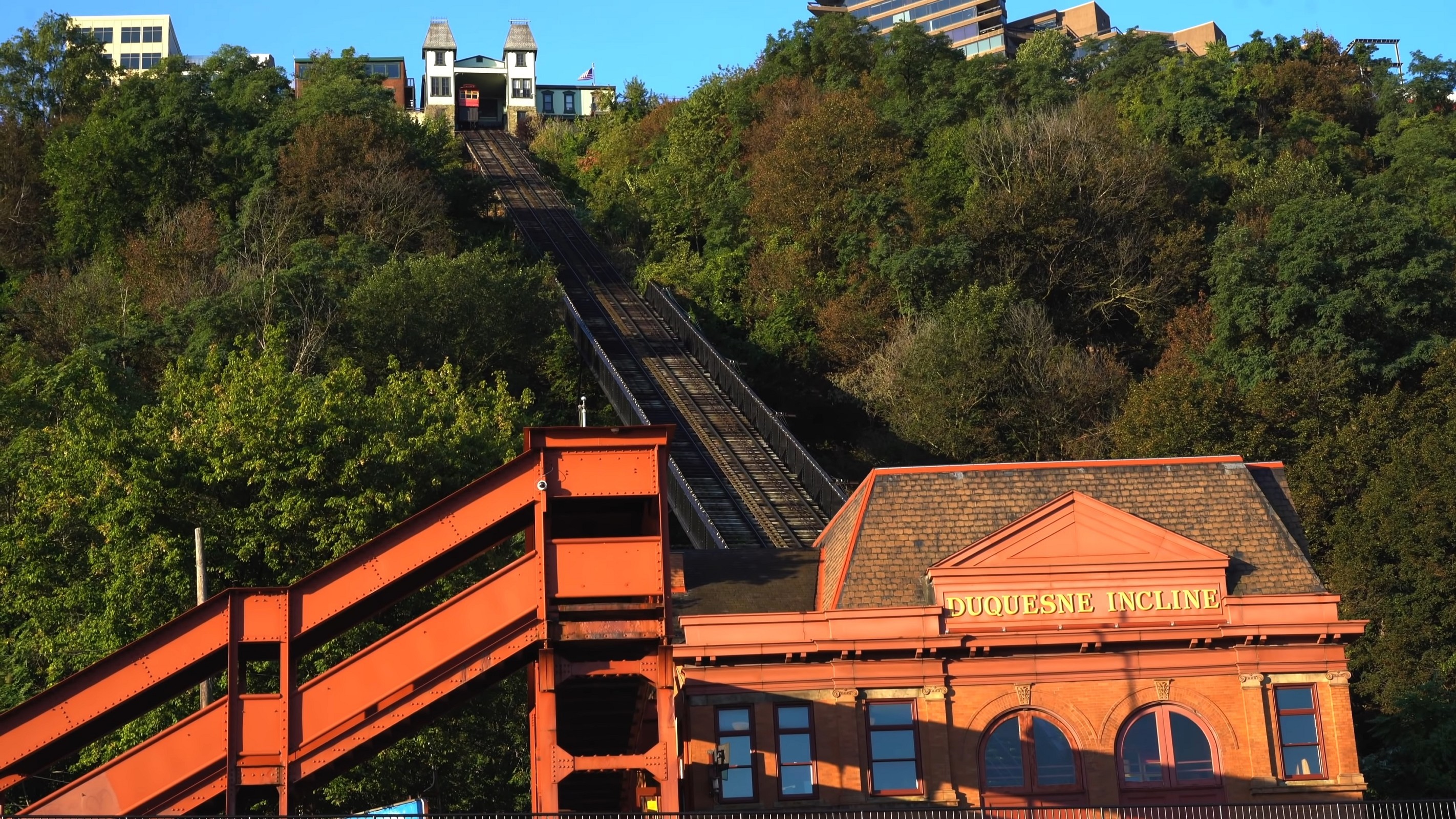 Duquesne Incline is just 7 minutes drive to the northeast of ProLink Staffing Pittsburgh PA