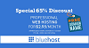 Bluehost 65% offer on Web Hosting