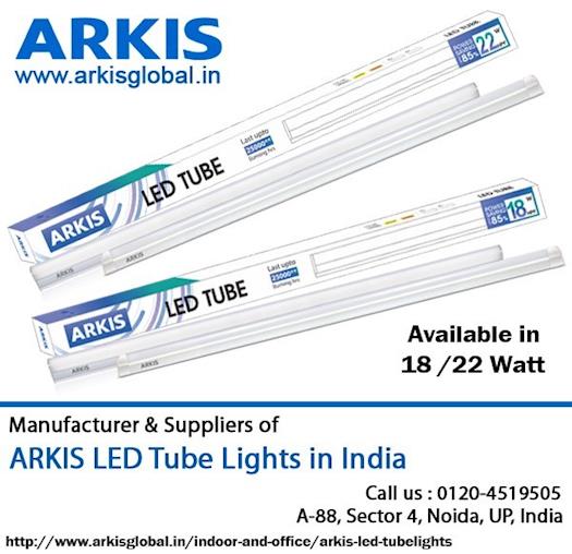 ARKIS LED Tube Lights Manufacturers in India