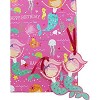 Purchase Pink Mermaid Birthday Gift Wrap Sheets Pack online from The Works