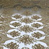  Click or scroll to zoom Dark Gold Or Taupe Design Beaded Lace Fabric By The Yard - IceFabrics Click