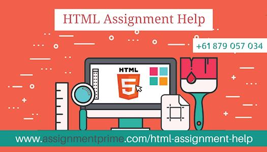 Online HTML Assignment Help by the Programming Experts