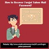 How to to Recover Forgot Yahoo Mail Password?