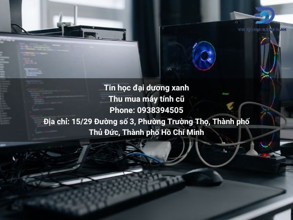 Dich vu thu mua may tinh cu cua Tin Hoc Dai Duong Xanh
