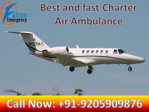 Get Medical Air Ambulance Services in Pune by Falcon Emergency