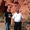At a Conference in Valley of Fire, Nevada