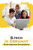 Btech in Germany For Indian Students