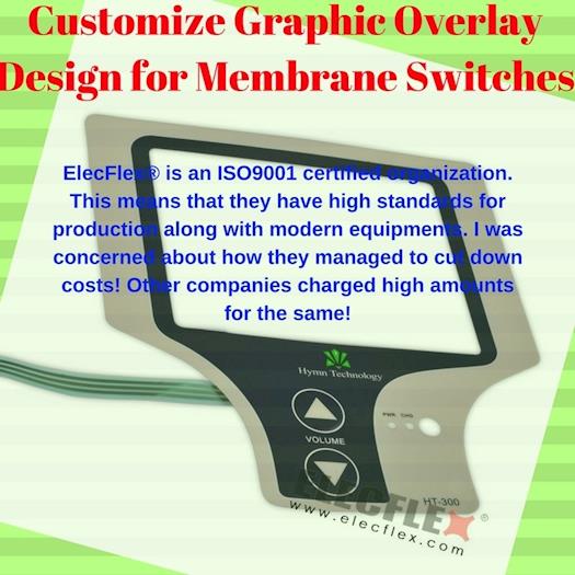 Customize Graphic Overlay Design for Membrane Switches