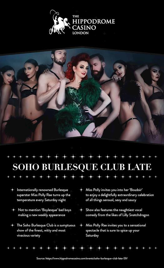 Soho Burlesque Club late