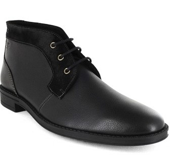 Black Leather Chukka Boot by Stacy Adams