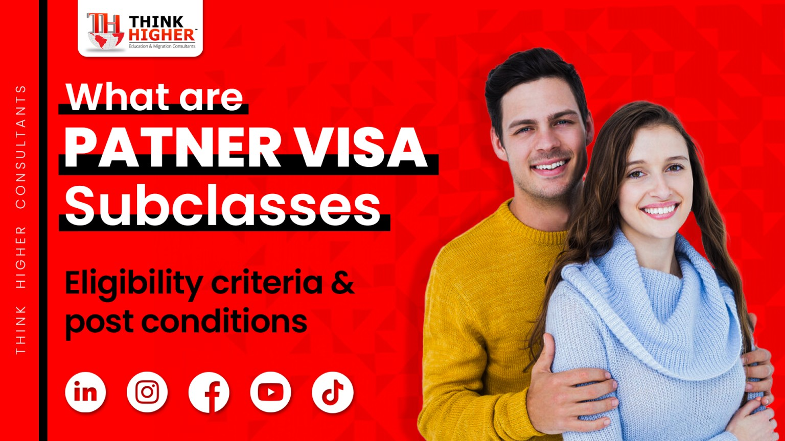 Partner Visa Subclasses, Eligibility Criteria & Post Visa Conditions