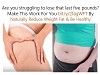 Are you struggling to lose that last five pounds?