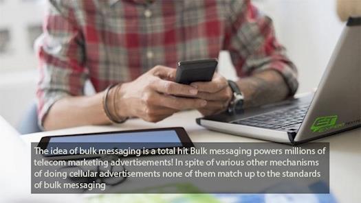 The idea of bulk messaging
