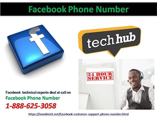 Are you in Dilemma? Be confident with our Facebook Phone Number 1-888-625-3058 