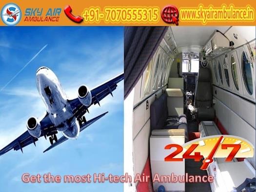 Take Sky Air Ambulance Service in Gaya with Medical Staff