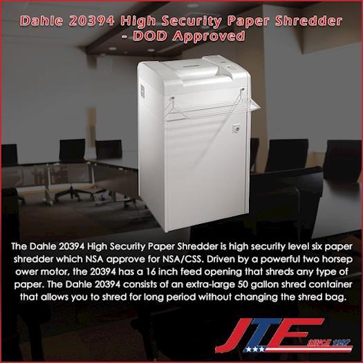 Choose Best High Security Shredder - JTF Business Systems