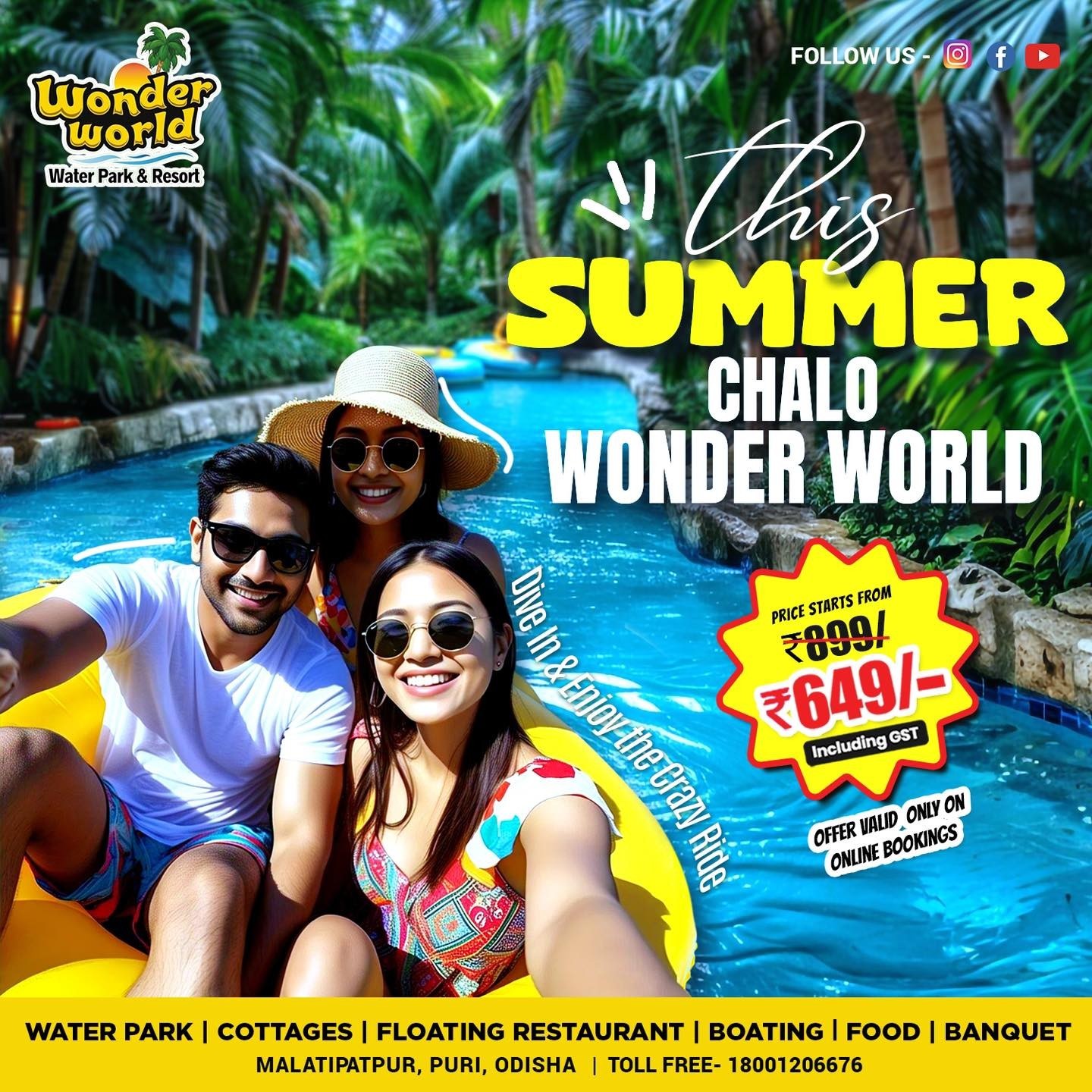 Water Park in Odisha Summer Offer